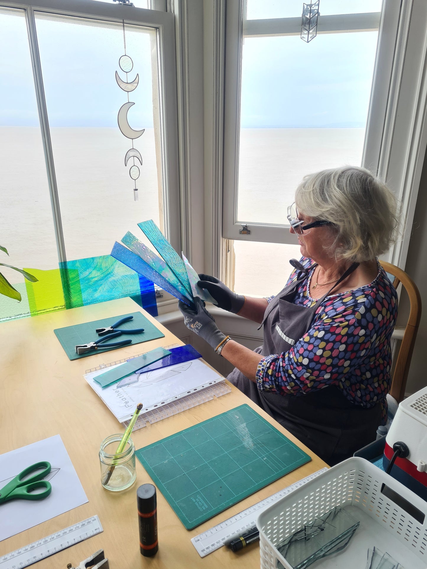 Introduction to Stained Glass - Glass & Arrow Studio