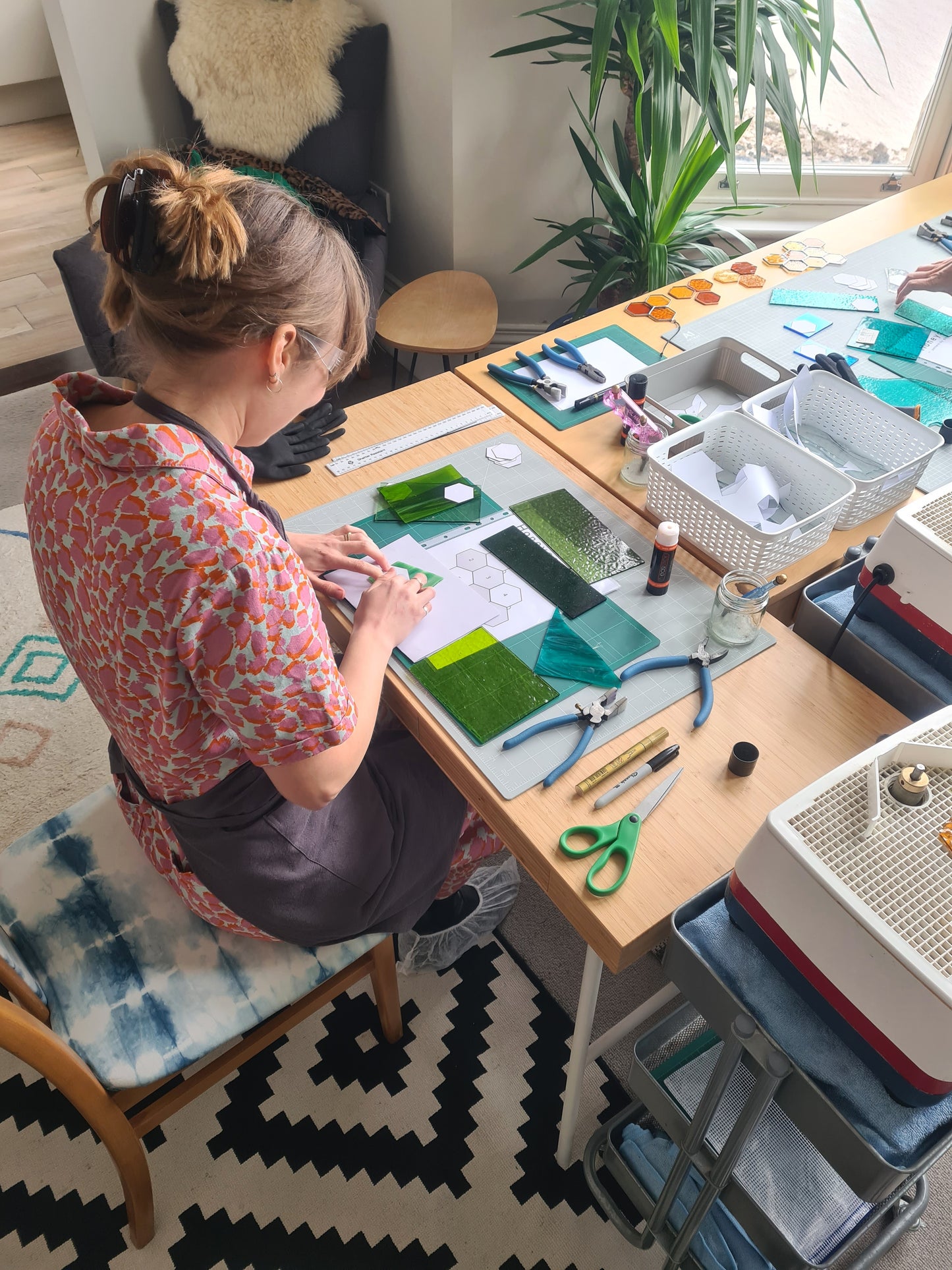 Introduction to Stained Glass - Glass & Arrow Studio