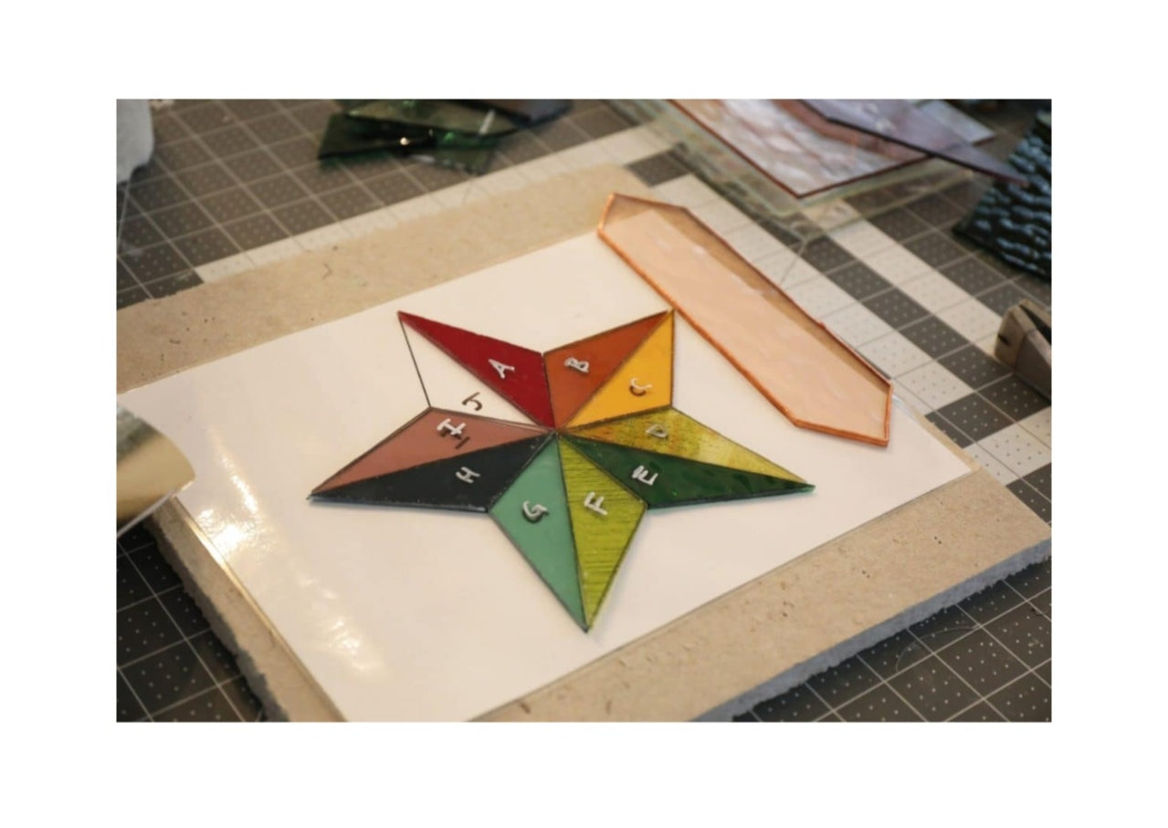 Introduction to Stained Glass - Christmas Star Workshop