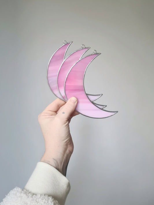 crescent moons | pink collection