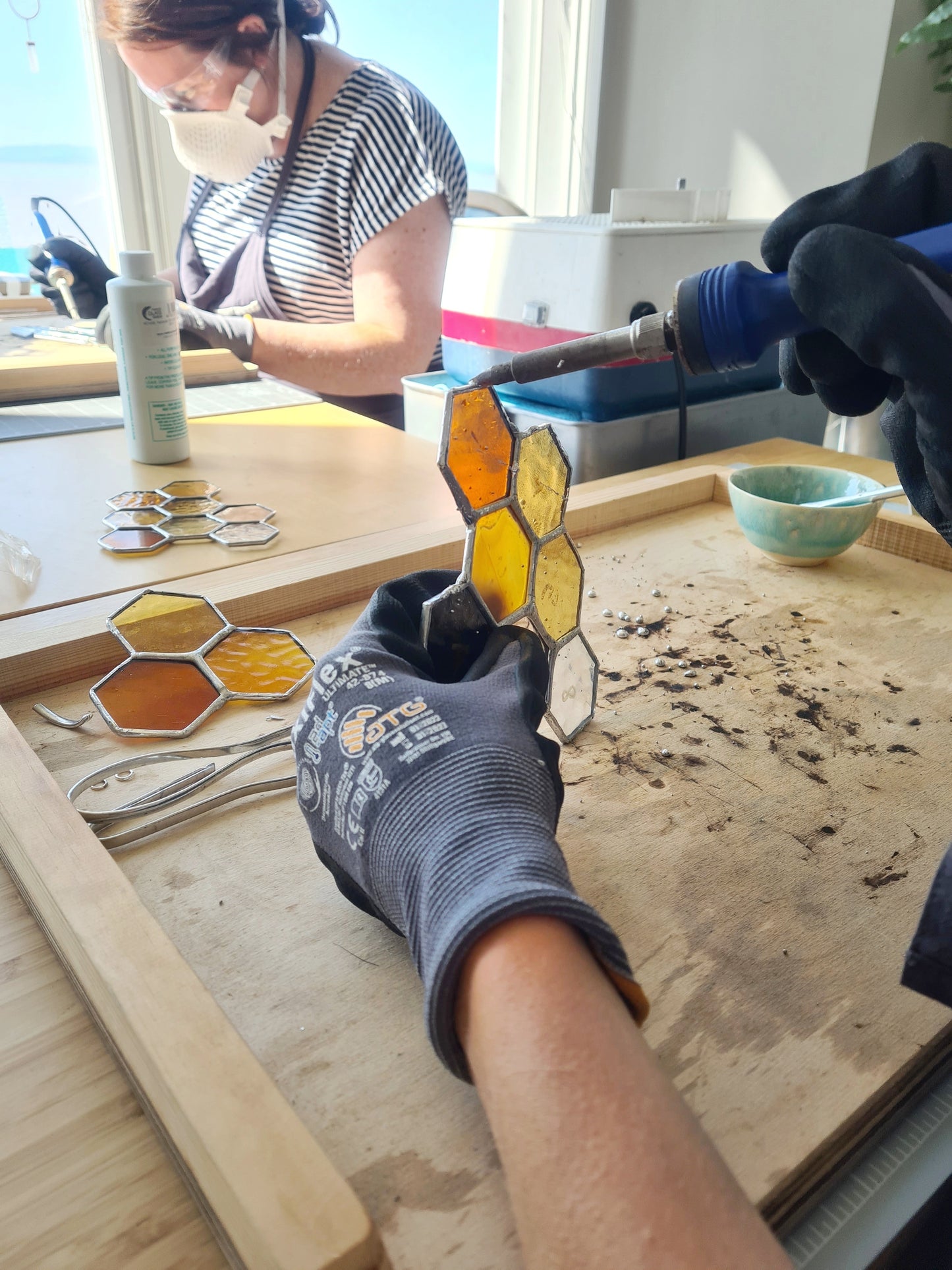 Stained Glass Experience: Honeycomb Workshop
