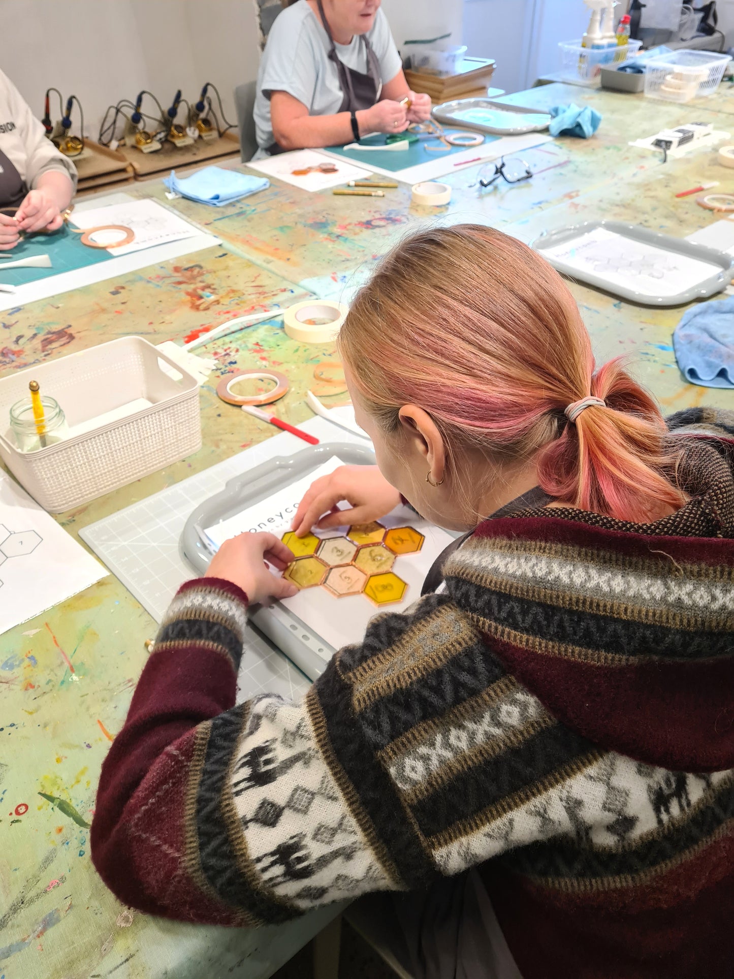 Introduction to Stained Glass - Honeycomb Workshop