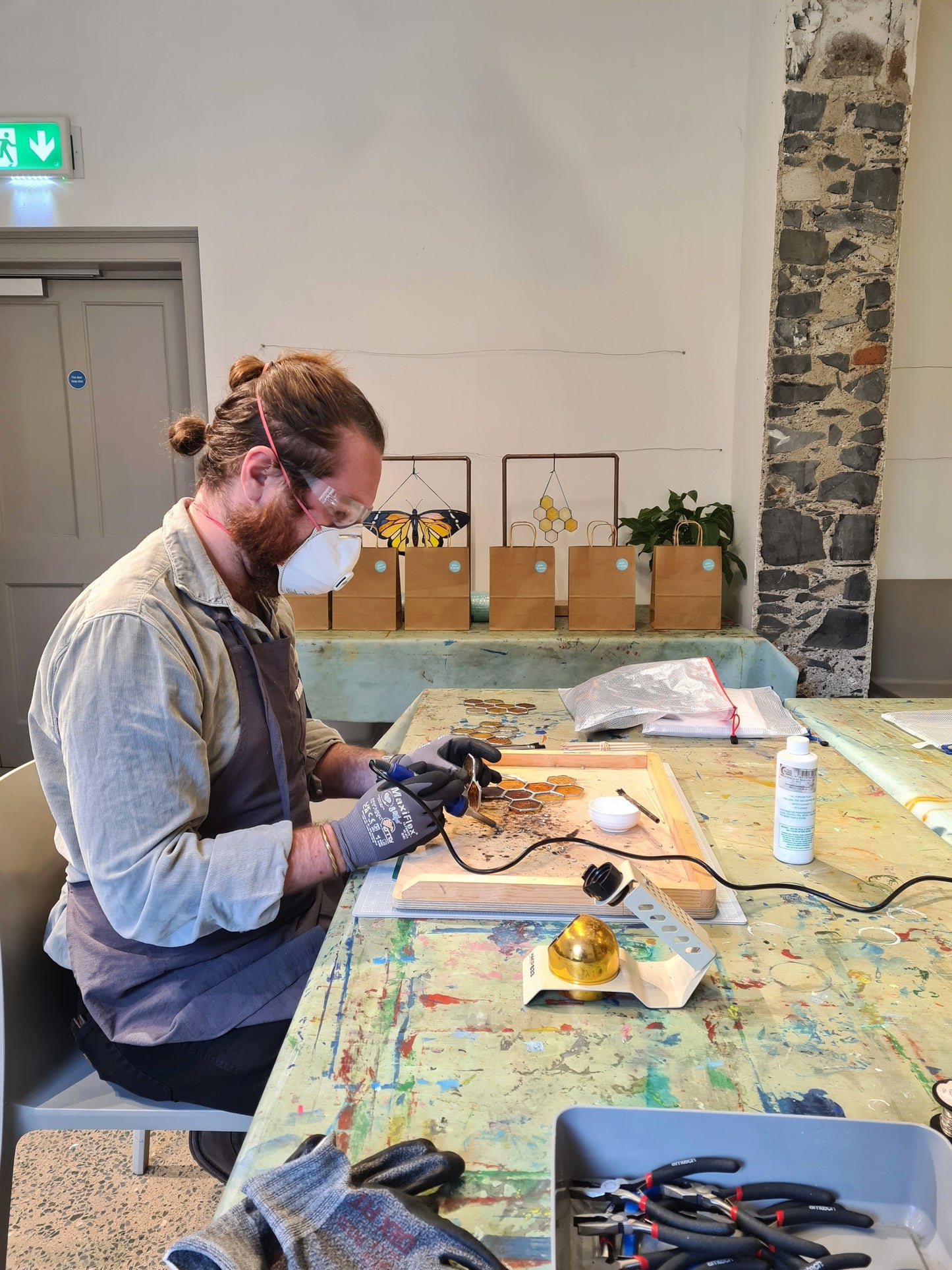 Introduction to Stained Glass - Honeycomb Workshop