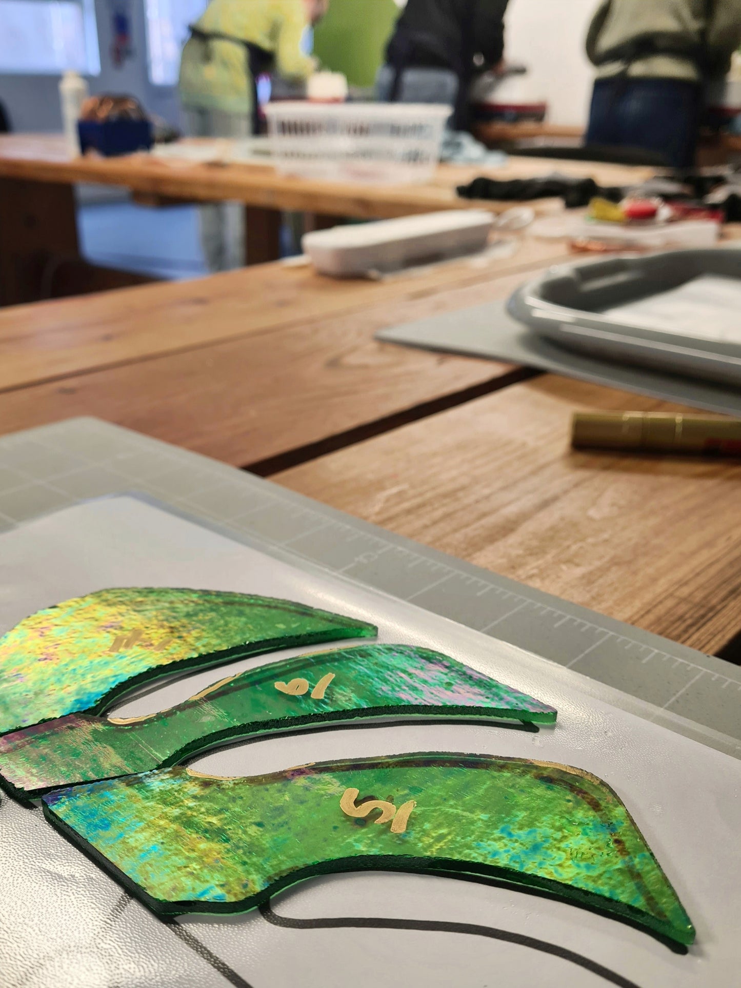 Introduction to Stained Glass - Monstera Leaf Workshop