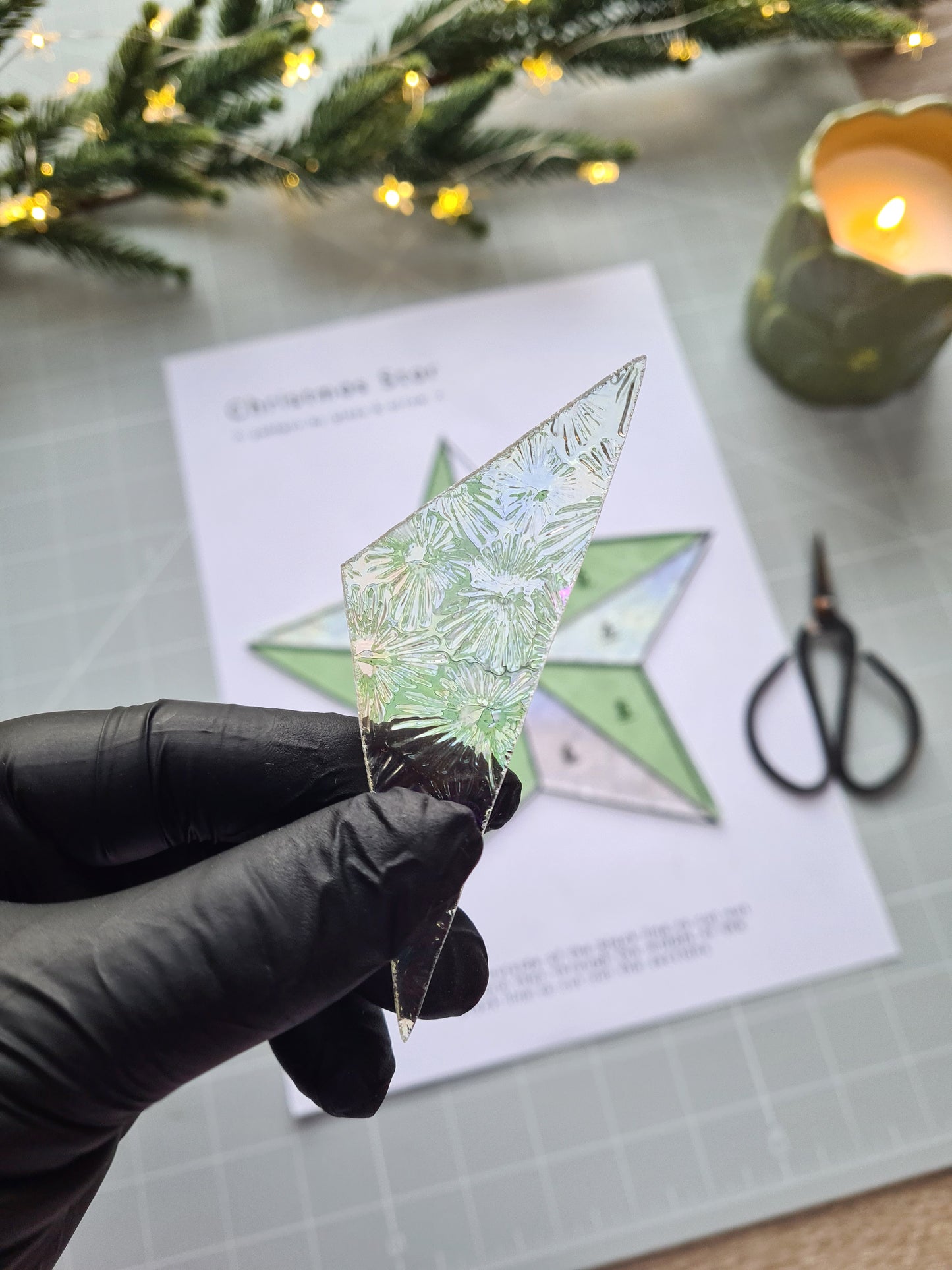 Introduction to Stained Glass - Christmas Star Workshop