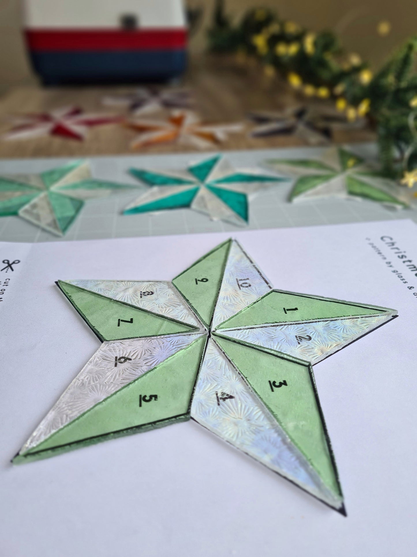 Introduction to Stained Glass - Christmas Star Workshop