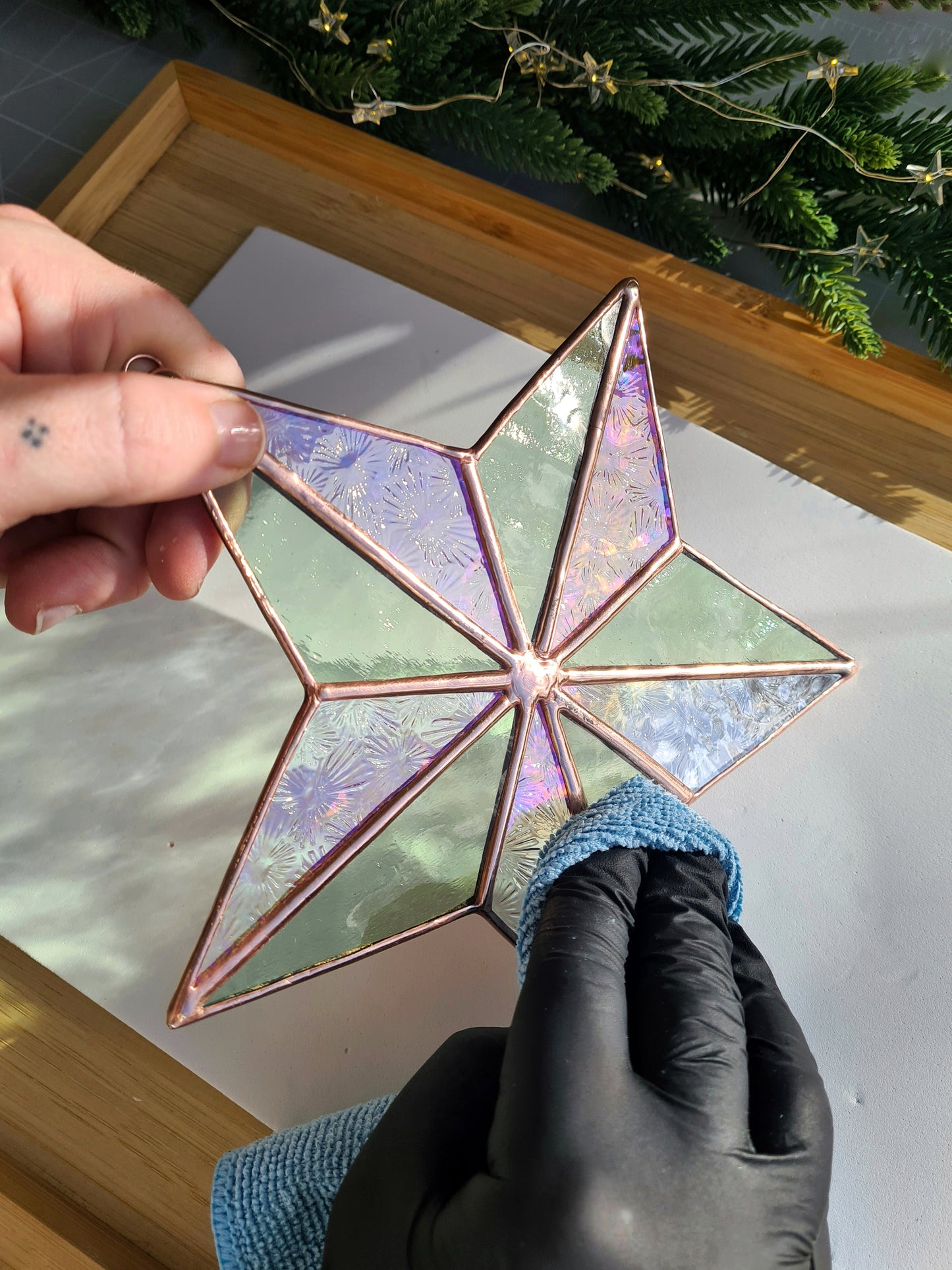 Introduction to Stained Glass - Christmas Star Workshop