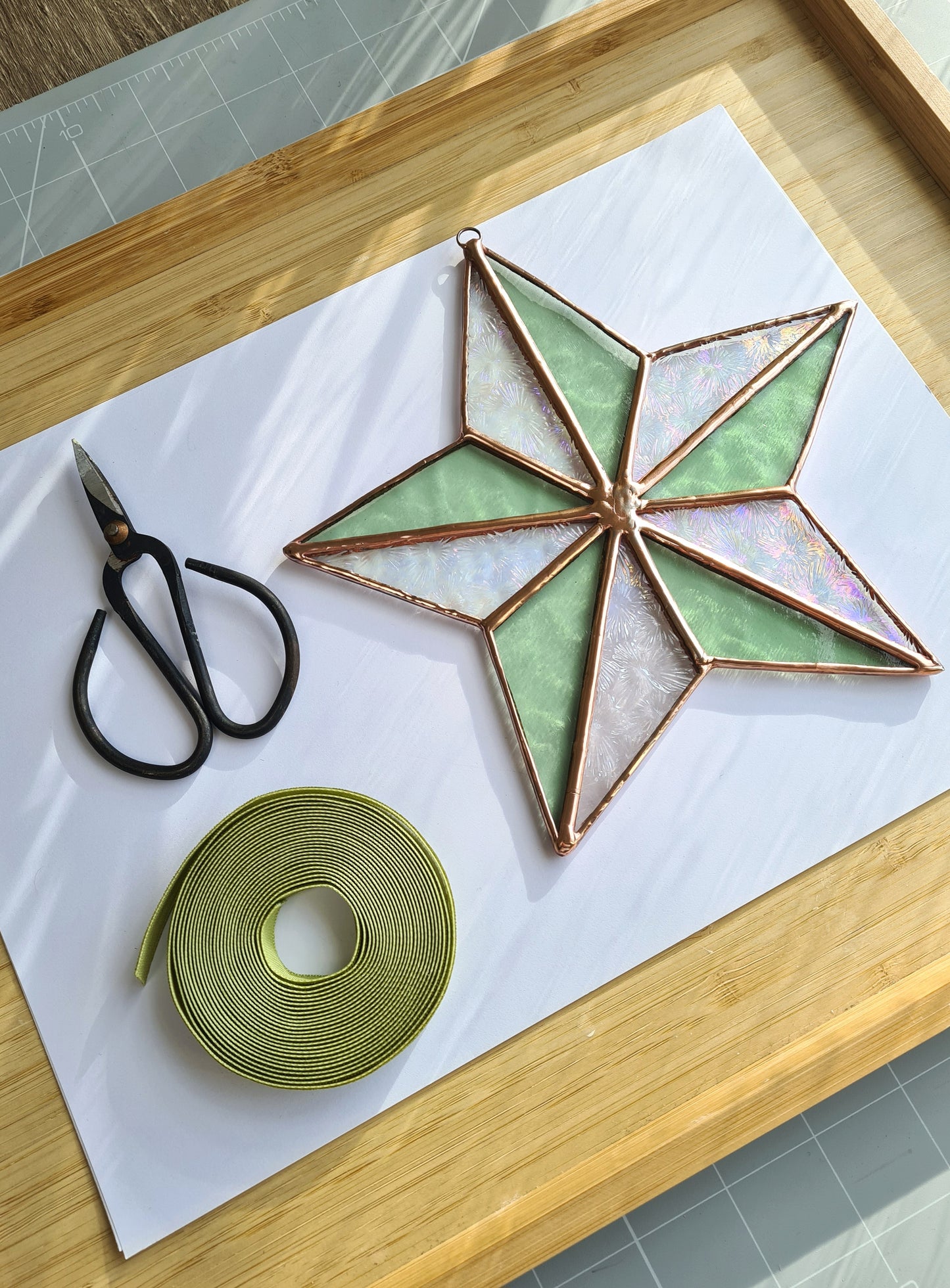 Introduction to Stained Glass - Christmas Star Workshop