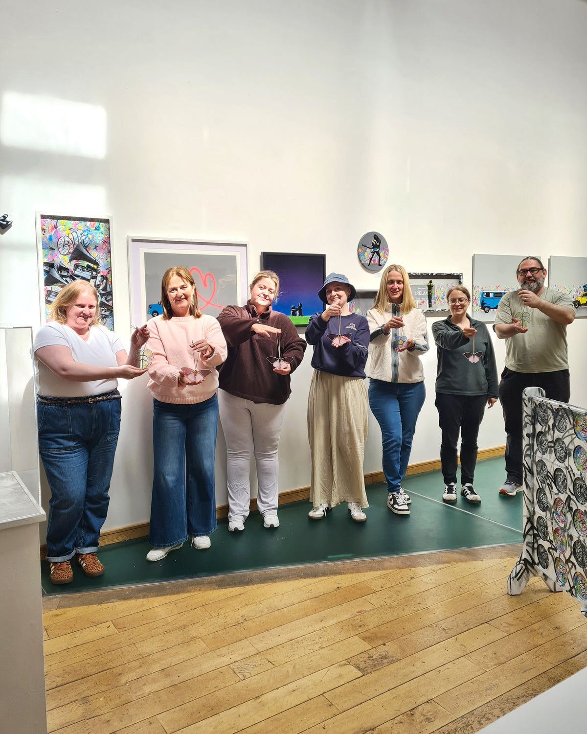 Stained Glass Taster Workshop: DUNAMAISE ARTS CENTRE LAOIS