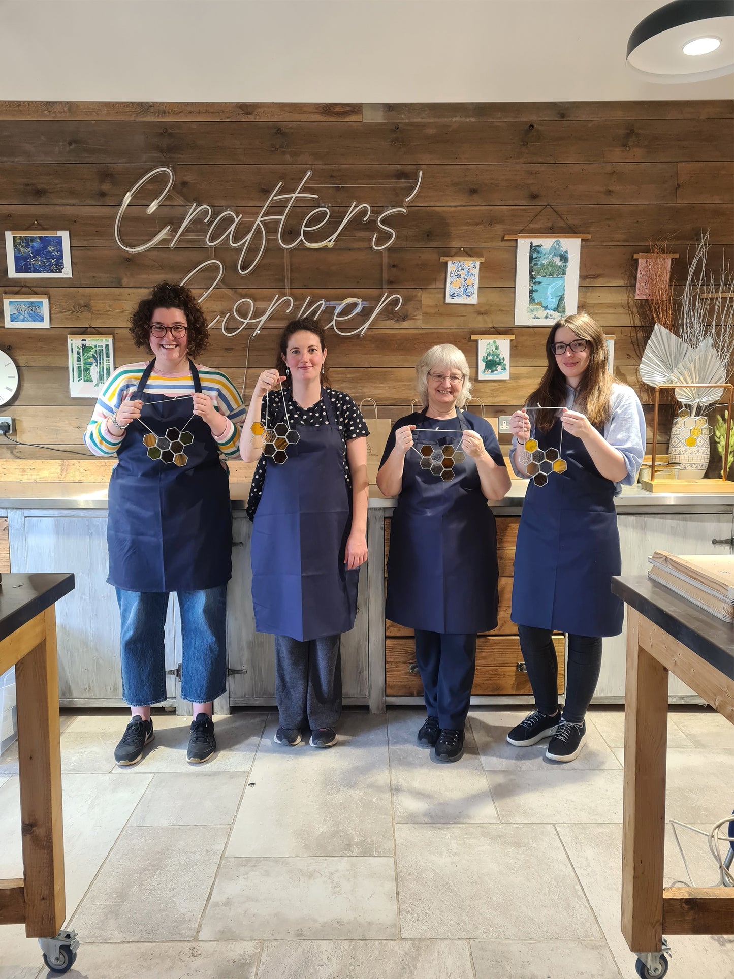 Stained Glass Experience: Honeycomb Workshop