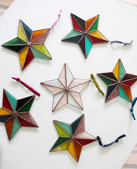 Introduction to Stained Glass - Christmas Star Workshop